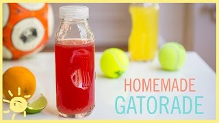 EAT  Homemade Gatorade [upl. by Ellennej120]