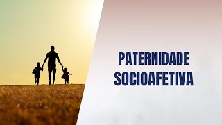 Paternidade socioafetiva [upl. by Tegan724]