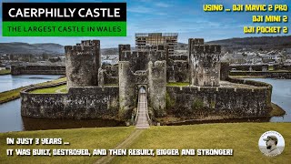 Caerphilly Castle  The Largest in Wales 2nd in Britain [upl. by Antonetta141]