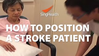 How To Position A Stroke Patient [upl. by Us]