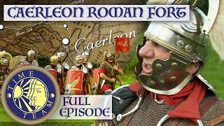 Caerleon Roman Legion Fort In Wales  Time Team [upl. by Hairim]