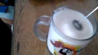 Aerolatte Review Frothing Cold Milk In Under 1 Minute [upl. by Darryl668]